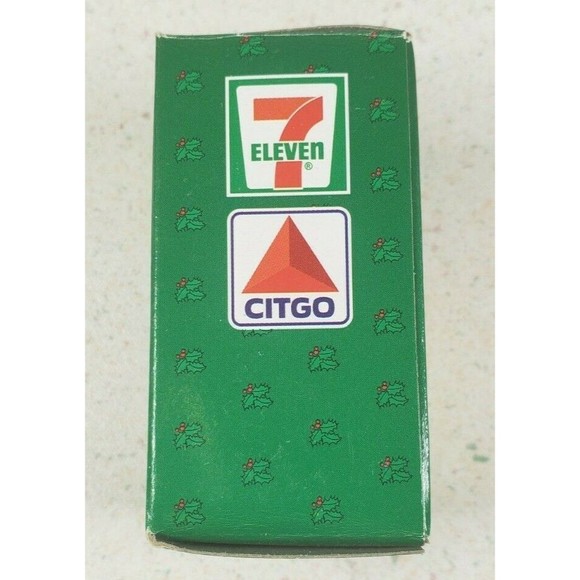 7 Eleven Citgo 1997 Traditions Christmas Ornament  SANTA'S HELPER Teddy Bear NIB - Picture 3 of 10